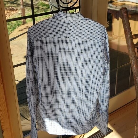 Thomas Elliott Milan Made in Italy Long Sleeve French Cuff Sz M Dress Shirt - Picture 8 of 15